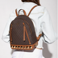 Рюкзак Michael Kors Brooklin Studded Brown Acorn Medium