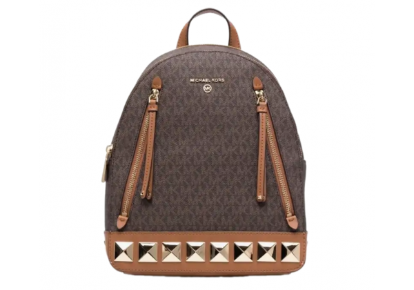 Рюкзак Michael Kors Brooklin Studded Brown Acorn Medium