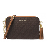 Сумка женская Michael Kors Jet Set Crossbody Acorn Brown