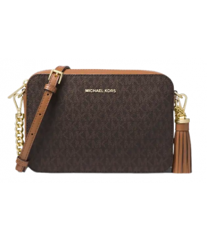 Сумка Michael Kors Jet Set Crossbody Acorn Brown