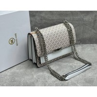 Сумка Michael Kors Cece Logo White