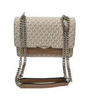 Сумка Michael Kors Cece Logo White Beige