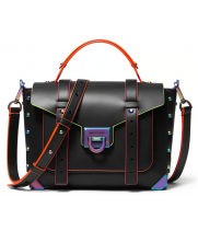 Сумка Из Гладкой Кожи Michael Kors Manhattan Черная