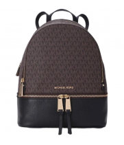 Рюкзак Michael Kors Rhea Brown Black Gold Medium