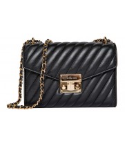 Сумка Michael Kors Rose Quilted Black Gold