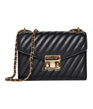 Сумка Michael Kors Rose Quilted Black Gold