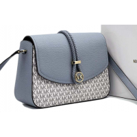 Сумка Michael Kors Lea Blue White