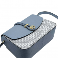 Сумка Michael Kors Lea Blue White