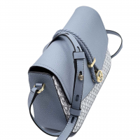 Сумка Michael Kors Lea Blue White