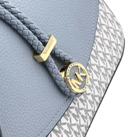 Сумка Michael Kors Lea Blue White