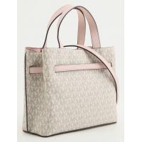 Сумка Michael Kors Emilia Acorn Medium White Pink