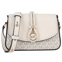 Сумка Michael Kors Lea White Grey