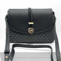 Сумка Michael Kors Lea Black Grey