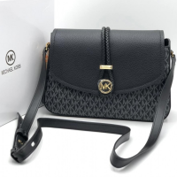 Сумка Michael Kors Lea Black Grey