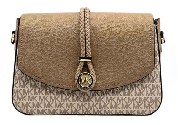 Сумка Michael Kors Lea White Beige