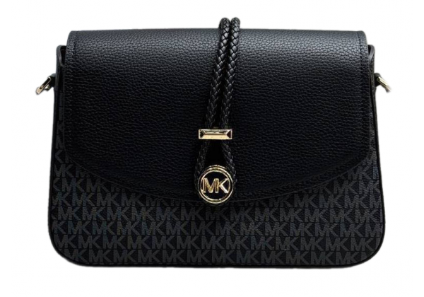 Сумка Michael Kors Lea Black Grey