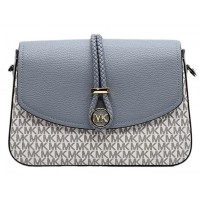 Сумка Michael Kors Lea Blue White