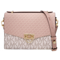 Сумка Michael Kors Hendrix Pink White