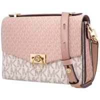 Сумка Michael Kors Hendrix Pink White