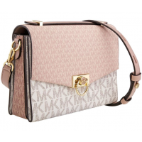 Сумка Michael Kors Hendrix Pink White