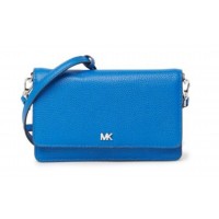 Сумка Michael Kors Leather Wallet Crossbody Bag синяя