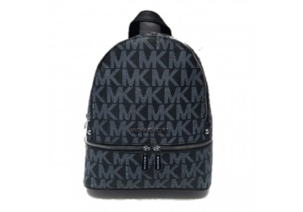 Рюкзак Michael Kors Rhea c надписями логотипа бренда черный
