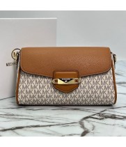 Сумка Michael Kors Mini Bag Logo White Brown