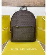 Рюкзак Michael Kors Signature Logo Dark Brown