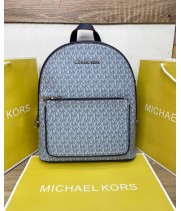 Рюкзак Michael Kors Signature Logo Gray Blue