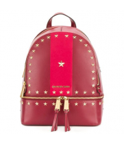 Рюкзак Michael Kors Rhea со звездами красный 