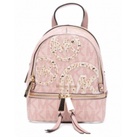 Рюкзак Michael Kors Rhea Mini с лого розовый