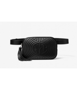 Michael Kors Monogramme Quilted Leather Belt Bag