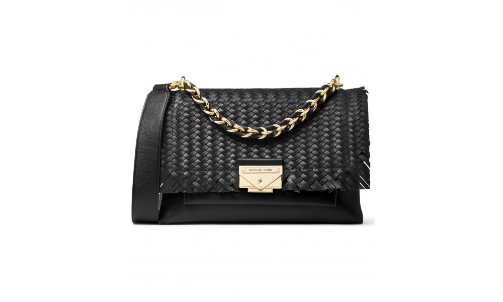 cece medium leather chain shoulder bag