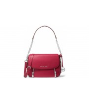 Michael Kors Bedford Legacy Leather Flap Shoulder Bag красная