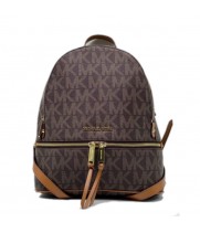 Рюкзак Michael Kors Rhea коричневый с золотым