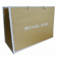 Пакет Michael Kors 10 X 8 светло-бежевый