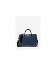 Michael Kors Henry Crossgrain Leather Briefcase