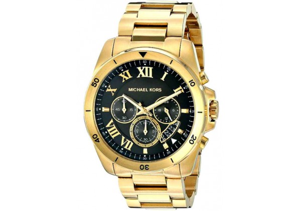 Michael Kors Часы Мужские MK8481 с золотым ремешком