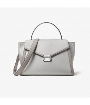 Сумка Michael Kors Whitney Medium Satchel Alumin Prgry