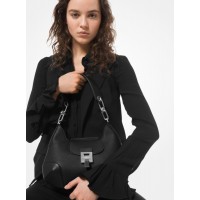 Michael Kors Bancroft Medium Calf Leather Shoulder Bag