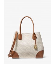 Michael Kors Mercer Gallery Medium Logo Satchel