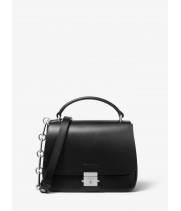 Michael Kors Mia Small Calf Leather Shoulder Satchel