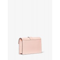 Сумка Michael Kors Medium Leather Convertible светло-розовая