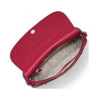 Michael Kors Bedford Legacy Leather Flap Shoulder Bag красная