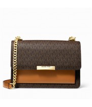 Сумка Michael Kors Jade Женская с монограммой 30T9GJ4L9B Brown