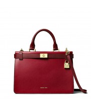 Сумка Michael Kors Tatiana бордовая