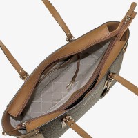 Большая сумка Michael Kors Voyager Medium - Brown/Acorn