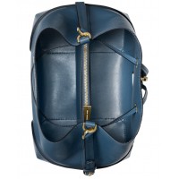 Michael Kors Mercer Gallery Convertible Bucket Leather Shoulder Bag