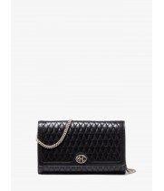 Michael Kors Monogramme Quilted Leather Clutch