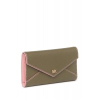 Michael Kors Slim Leather Trifold Envelope Wallet